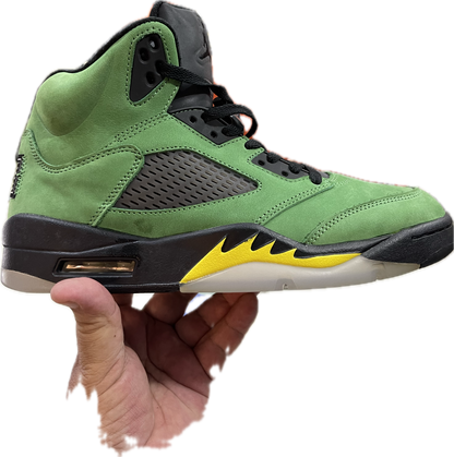 Nike Air Jordan 5 Oregon Ducks Retro Apple Green